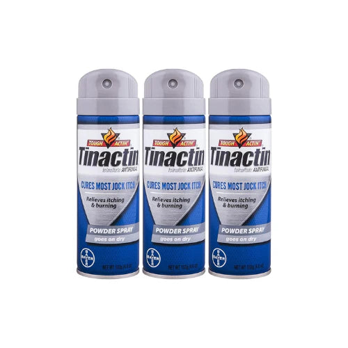Tinactin® Jock Itch Antifungal Powder Spray 4.6oz (3 Pack Bundle)